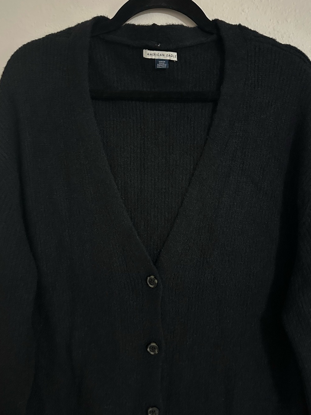 NWOT American Eagle Oversized Button-Front Knit Cardigan - Picture 4 of 12